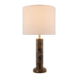 Modern European furniture - Brushed Marble Tube Table Lamp - www.oroa.com