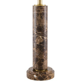Modern European furniture - Brushed Marble Tube Table Lamp - www.oroa.com