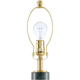 Modern European furniture - Brushed Marble Tube Table Lamp - www.oroa.com