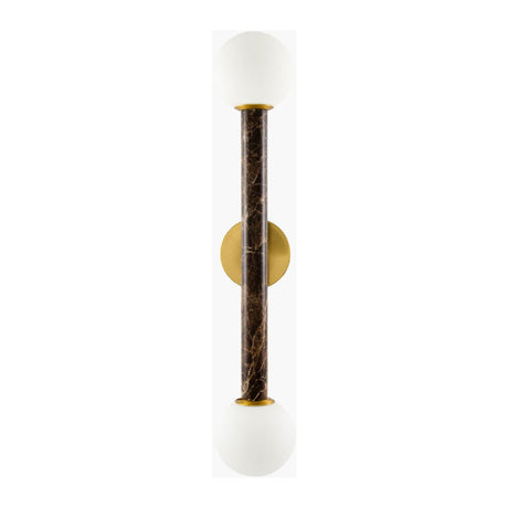 Modern European furniture - Stone Tube 2-Light Wall Lamp - www.oroa.com