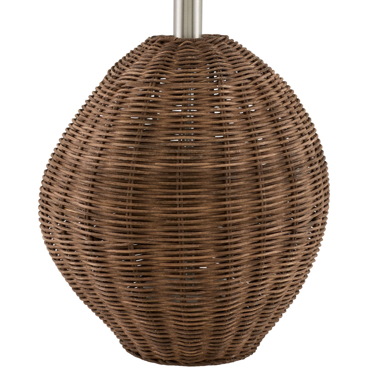 Modern European furniture - Painted Brown Rattan Table Lamp - www.oroa.com