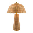 Modern European furniture - Dome Rattan Accent Table Lamp - www.oroa.com