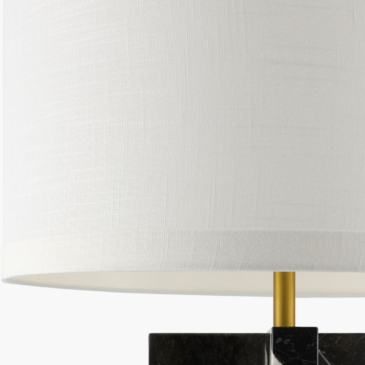 Modern European furniture - Geometrical Black Marble Table Lamp - www.oroa.com