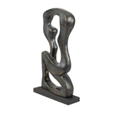 Modern European furniture - Antiqued Iron Decorative Sculpture - www.oroa.com
