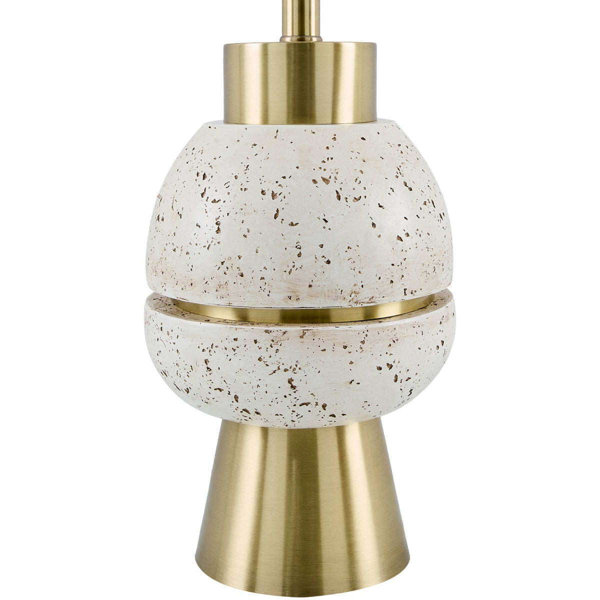 Modern European furniture - Textured Stacked Base Table Lamp - www.oroa.com