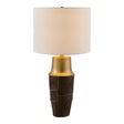 Modern European furniture - Painted Gold Accent Table Lamp - www.oroa.com