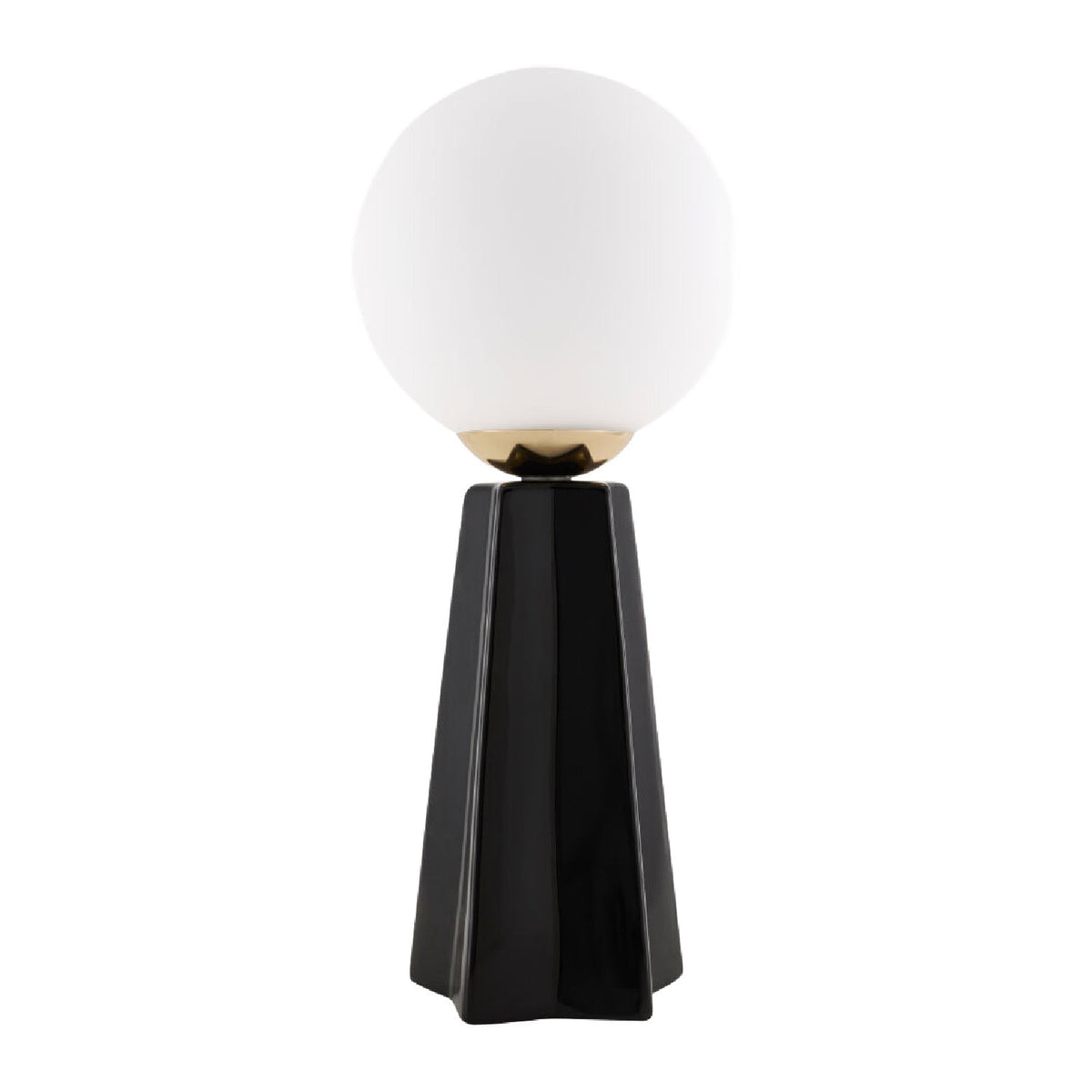 Modern European furniture - White Glass Globe Table Lamp - www.oroa.com