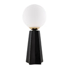 Modern European furniture - White Glass Globe Table Lamp - www.oroa.com