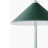 Modern European furniture - Empire Leather Shade Table Lamp - www.oroa.com