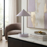 Modern European furniture - Empire Leather Shade Table Lamp - www.oroa.com