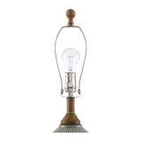 Modern European furniture - Reeded Glazed Ceramic Table Lamp - www.oroa.com