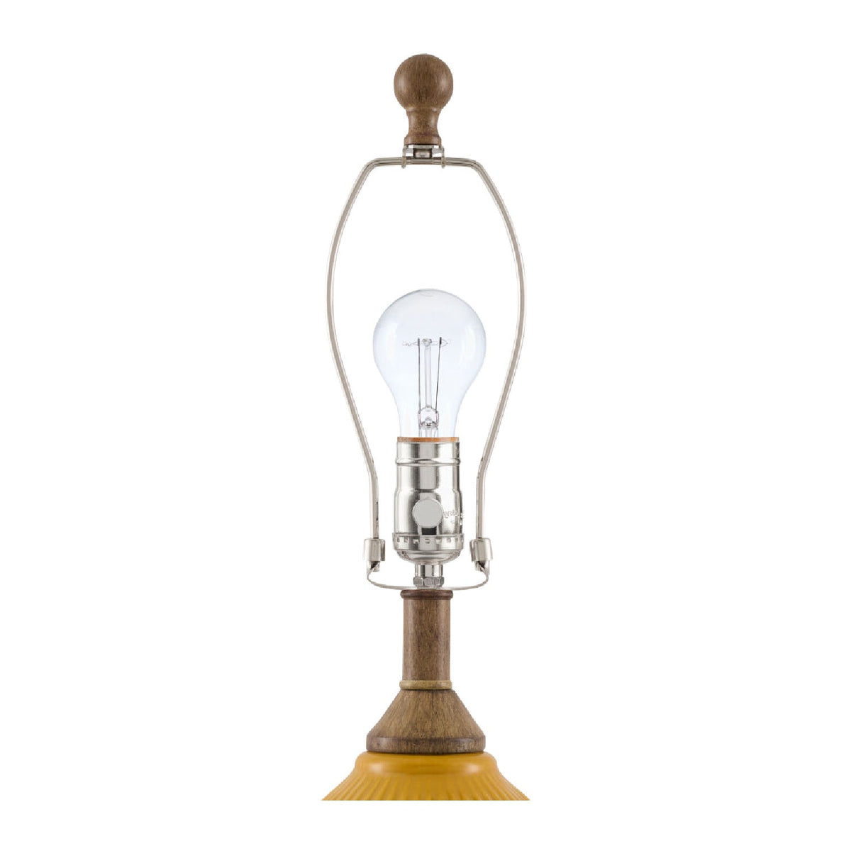Modern European furniture - Reeded Glazed Ceramic Table Lamp - www.oroa.com