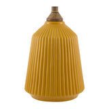 Modern European furniture - Reeded Glazed Ceramic Table Lamp - www.oroa.com