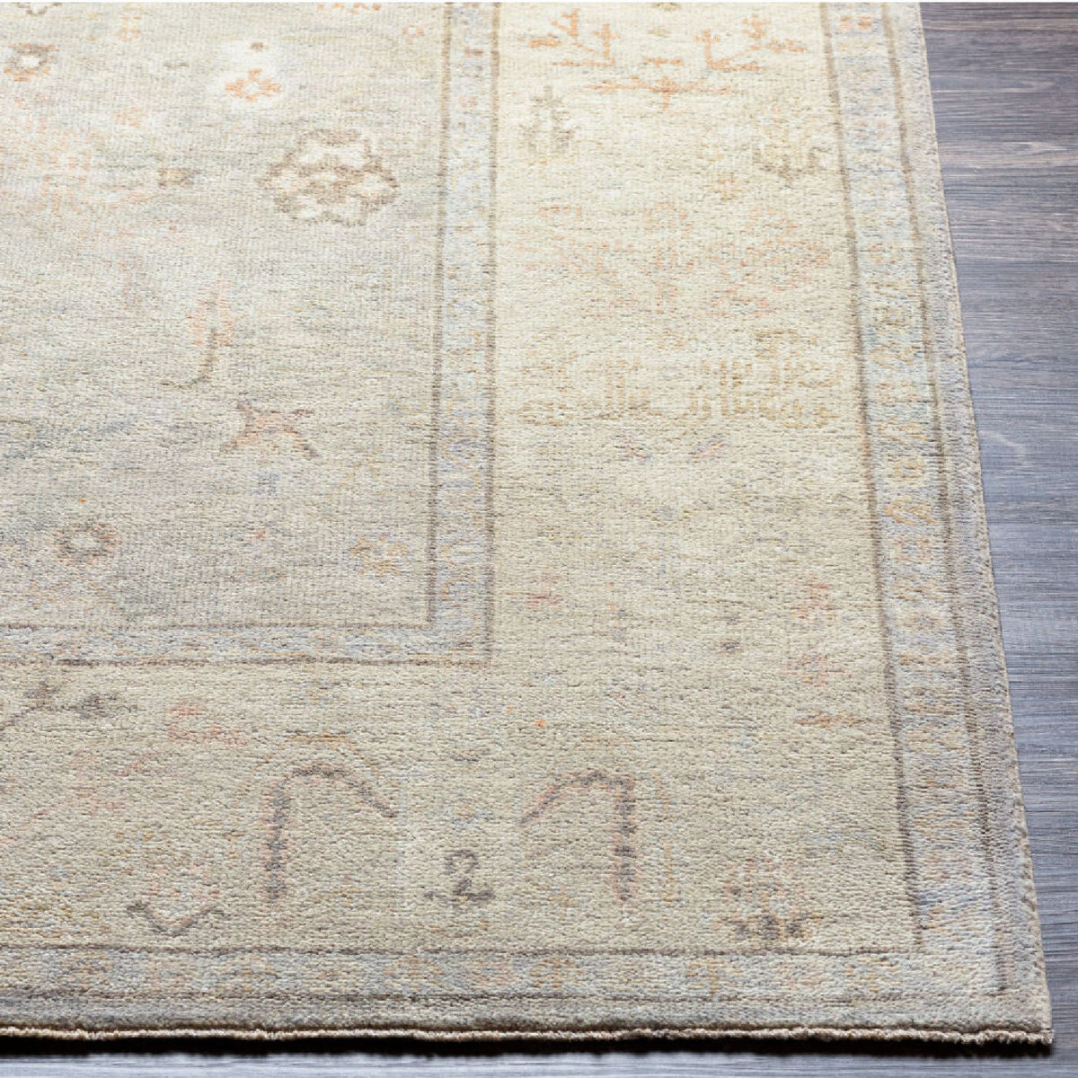 Modern furniture - Antique Wash Wool Fringed Carpet - www.oroa.com
