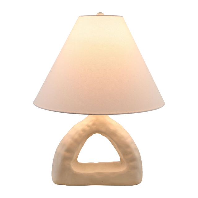 Modern European furniture - Triangular Ceramic Table Lamp - www.oroa.com