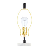 Modern European furniture - Two-Toned Geometrical Marble Table  Lamp - www.oroa.com