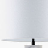 Modern European furniture - Two-Toned Geometrical Marble Table  Lamp - www.oroa.com