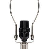 Modern European furniture - Beige Linen Glass Table Lamp - www.oroa.com