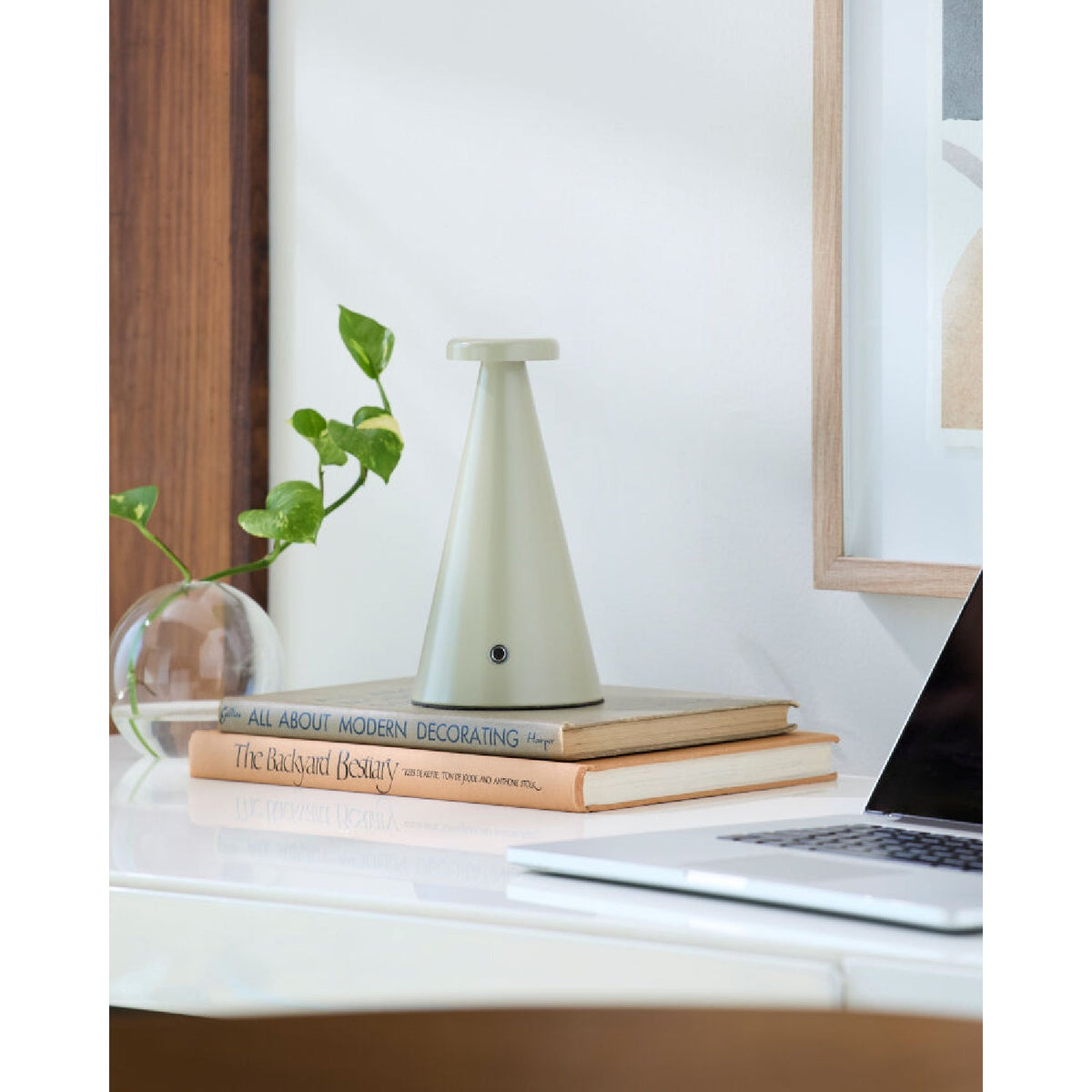 Modern European furniture -  Conical Iron Accent Table Lamp - www.oroa.com