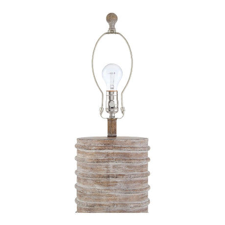 Modern European furniture - Beige Linen Accent Floor Lamp - www.oroa.com