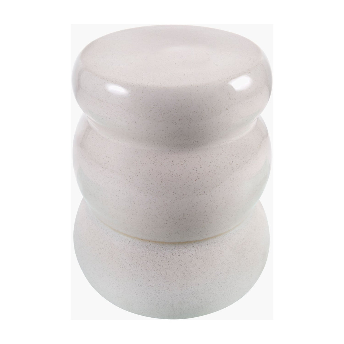 Modern European furniture - Layered Glazed Ceramic Garden Stool - www.oroa.com