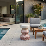 
Modern European furniture - Crackled Ceramic Garden Stool - www.oroa.com