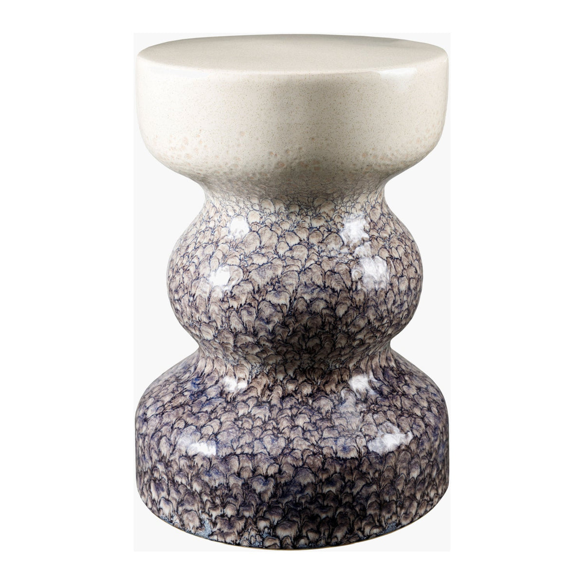 
Modern European furniture - Crackled Ceramic Garden Stool - www.oroa.com