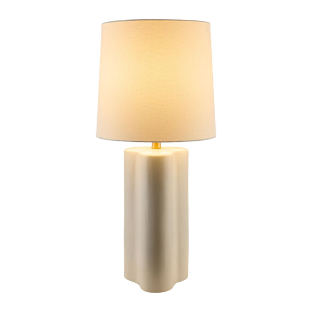 Modern European furniture - High-Gloss Ceramic Table Lamp - www.oroa.com