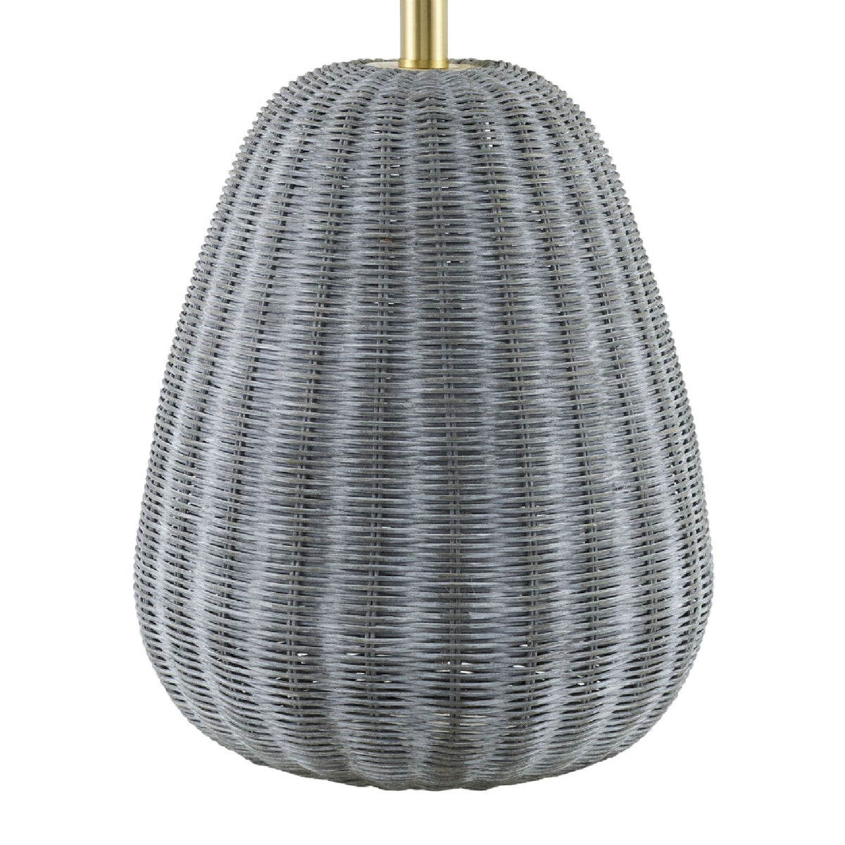 Modern European furniture - Hand-painted Rattan Linen Table Lamp - www.oroa.com