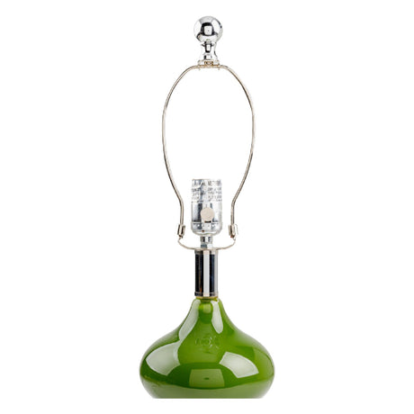 Modern European furniture - Green Glass Accent Table Lamp - www.oroa.com