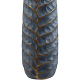 Modern European furniture - Gold Leaf Sculpted Table Lamp - www.oroa.com