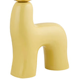 Modern European furniture - White Glass Sculptural Table Lamp - www.oroa.com