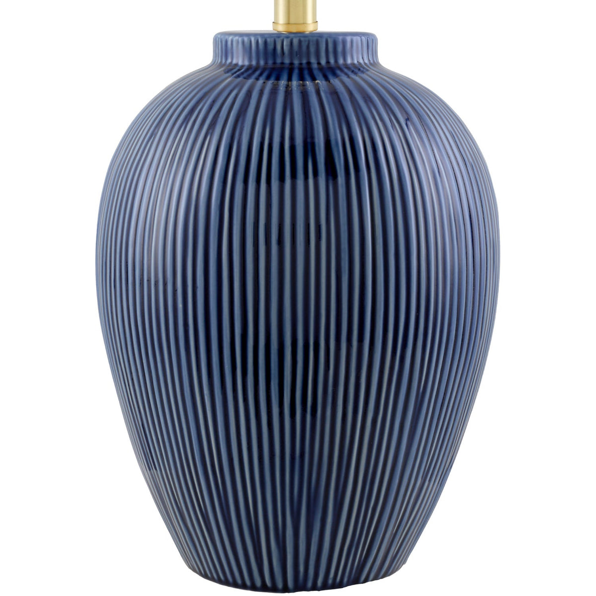 Modern European furniture - Striped Ceramic Accent Table Lamp - www.oroa.com