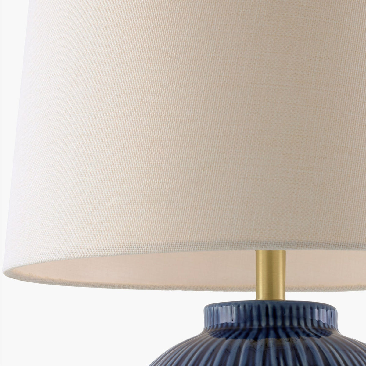 Modern European furniture - Striped Ceramic Accent Table Lamp - www.oroa.com