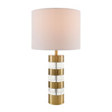 Modern European furniture - Translucent Crystal Accent Table Lamps (2) - www.oroa.com