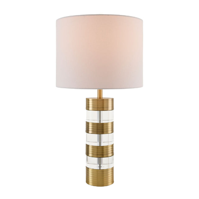 Modern European furniture - Translucent Crystal Accent Table Lamps (2) - www.oroa.com