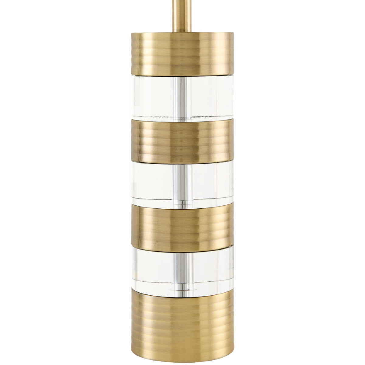 Modern European furniture - Translucent Crystal Accent Table Lamps (2) - www.oroa.com