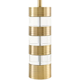 Modern European furniture - Translucent Crystal Accent Table Lamps (2) - www.oroa.com