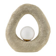 Modern European furniture - Cream Organic-Shaped Table Lamp - www.oroa.com