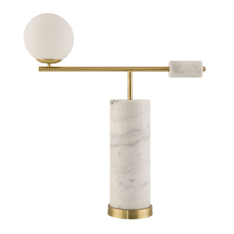 Modern European furniture - Modern Marble Accent Table Lamp - www.oroa.com