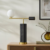 Modern European furniture - Modern Marble Accent Table Lamp - www.oroa.com