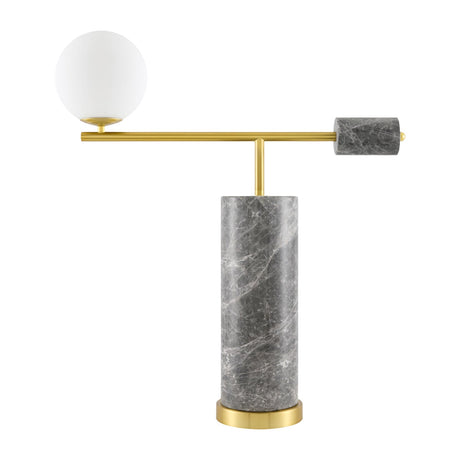 Modern European furniture - Modern Marble Accent Table Lamp - www.oroa.com