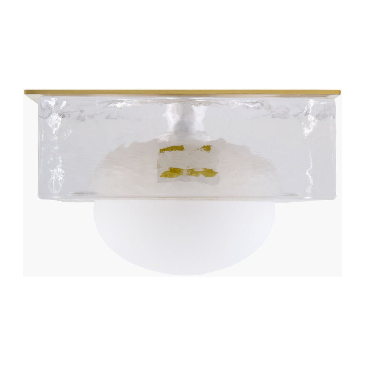 Modern European furniture - White Glass Wall Lamp - www.oroa.com