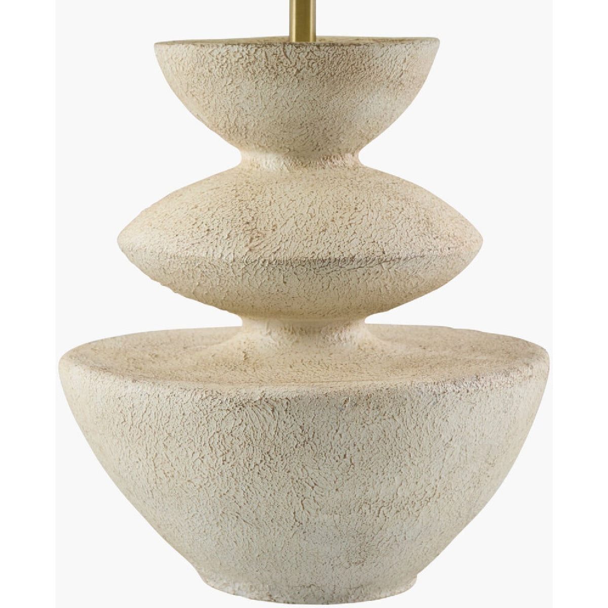 Modern European furniture - White Tiered Accent Table Lamp - www.oroa.com