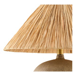 Modern European furniture - Seagrass Fibers Accent Table Lamp - www.oroa.com