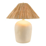 Modern European furniture - Seagrass Fibers Accent Table Lamp - www.oroa.com