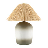 Modern European furniture - Seagrass Fibers Accent Table Lamp - www.oroa.com