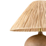 Modern European furniture - Seagrass Fibers Accent Table Lamp - www.oroa.com