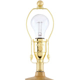 Modern European furniture - White Linen Empire Table Lamp - www.oroa.com