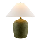 Modern European furniture - White Linen Empire Table Lamp - www.oroa.com